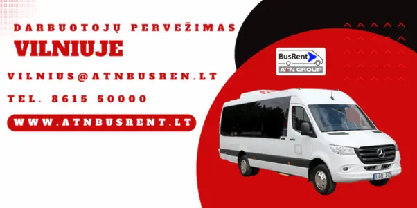 Darbuotojų pervežimas Vilniuje