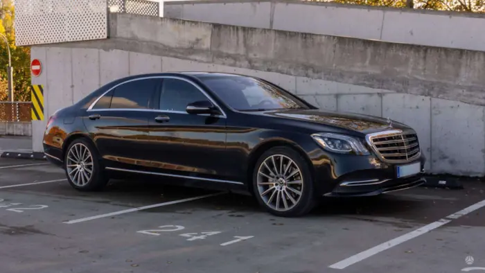 Mercedes-Benz S klasės nuoma Vilniuje
