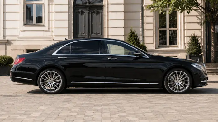 Mercedes S klasės nuoma Vilniuje su vairuotoju kaina